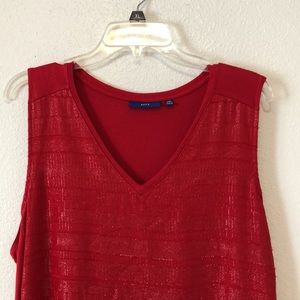 NWT Apt 9 Red Top size XX Large